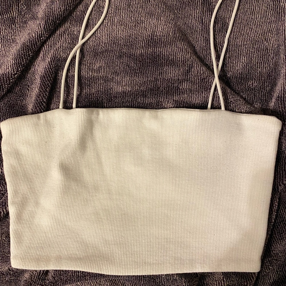 Shein Ribbed Cami Crop Top
